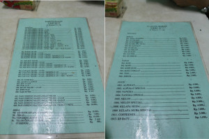 daftar menu sari eco